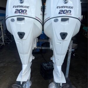 Reliable Used Evinrude 200hp Twin Outboard for Sale