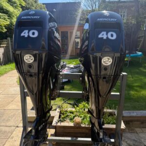 Reliable Used Mercury 40hp Twin Outboard Motor for Sale