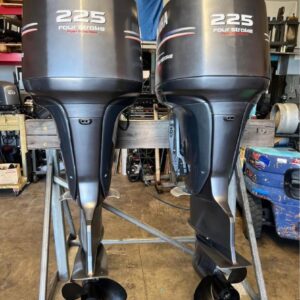 Used Yamaha 225hp Twin Outboard Motor for Sale